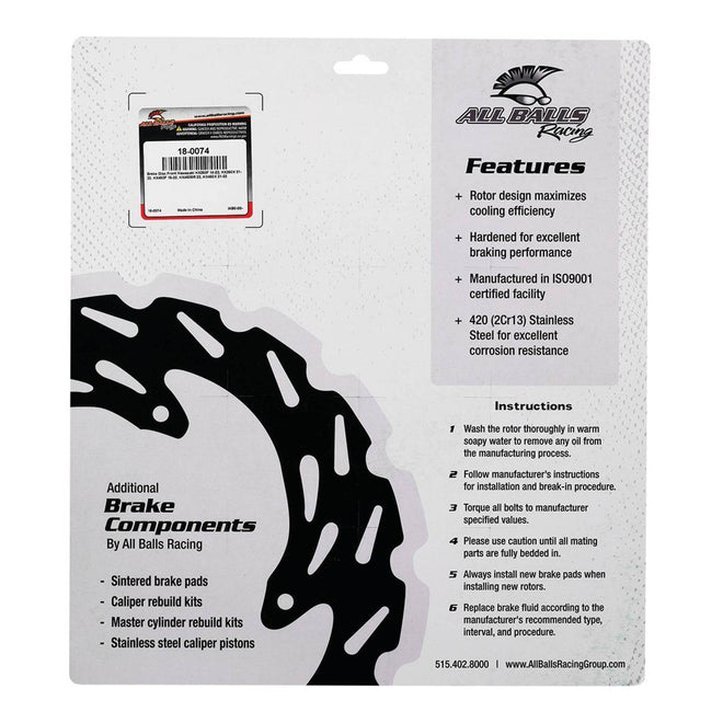 Brake Disc Front 18-0074