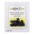 BOLT M8 NYLON PUSH RIVETS - 2005-8SRIV (Pkt of 10) REPLEN