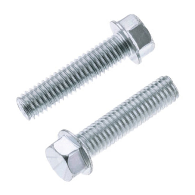 Bolt 6x25mm Hex Flange Bolts (Packet of 10)