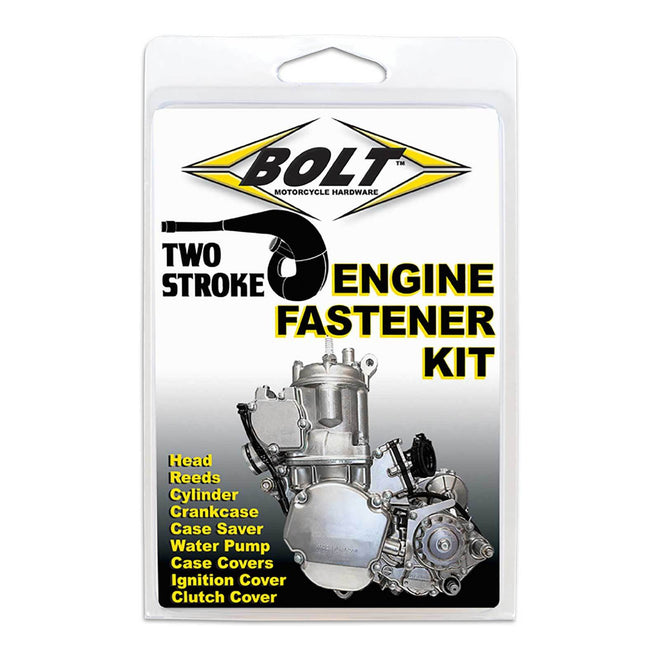 Bolt Engine Fastener Kit Kawasaki KX125 '85-'05