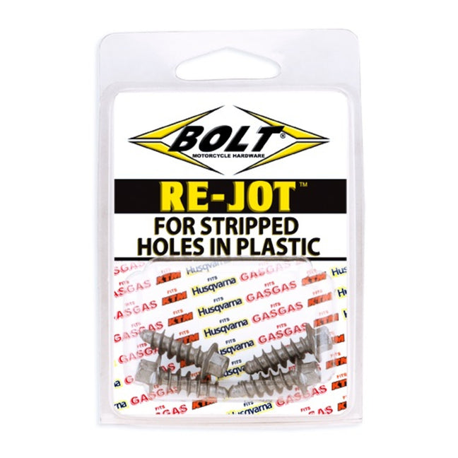 Bolt Re-Jot™ Body Panel Screws - Stripped Holes in Plastics