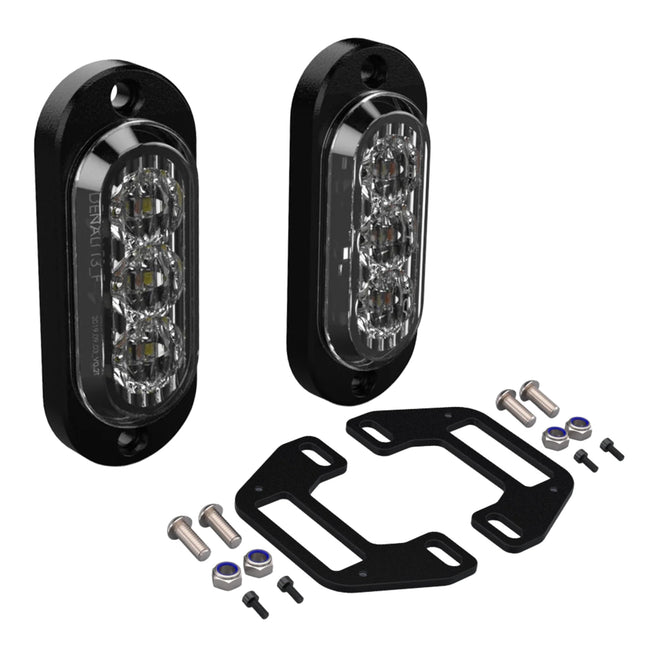 Denali T3 Rear Visibility Bundle - Ducati Scrambler 800 / 1100