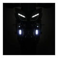 Denali DRL White Day Running Lights with Offset Mount Kit - Pair