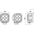 Denali S4 Led Light Pod - DataDim™ Technology - Single