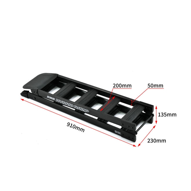 DRC Hybrid Ramp Folding 180cm - Black