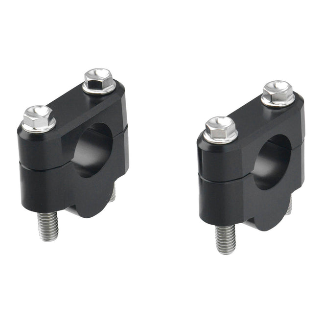 Zeta Bar Rise Kit - Height 19mm, 22.2mm Bar - Black
