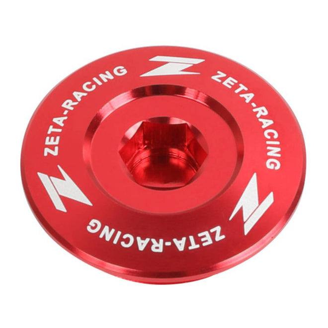 Zeta Engine Plugs Honda CRF450R/RX '17- - Red