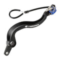 Zeta Trigger Brake Pedal Yamaha YZ250F/250FX/WR250F Blue
