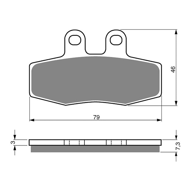 GOLDfren Brake Pads - S3 Sintered Sports