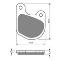 GOLDfren Brake Pads - S3 Sintered Sports