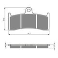 GOLDfren Brake Pads - K5 Off-Road Racing