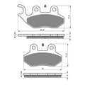 GOLDfren Brake Pads - S3 Sintered Sports
