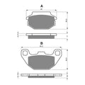 GOLDfren Brake Pads - K5 Off-Road Racing