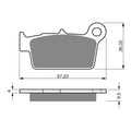 GOLDfren Brake Pads - K5 Off-Road Racing