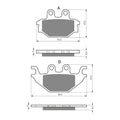 GOLDfren Brake Pads - K5 Off-Road Racing