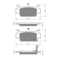 GOLDfren Brake Pads - K5 Off-Road Racing