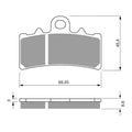 GOLDfren Brake Pads - S3 Sintered Sports