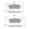 GOLDfren Brake Pads - K5 Off-Road Racing