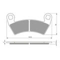 GOLDfren Brake Pads - K5 Off-Road Racing