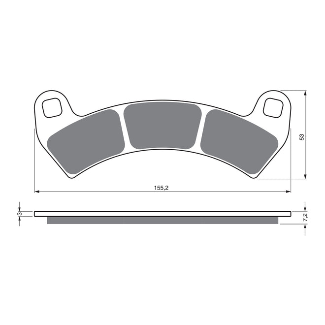 GOLDfren Brake Pads - K5 Off-Road Racing