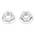 Whites Nut Flange - 10 x 1.25mm (50 Pack)
