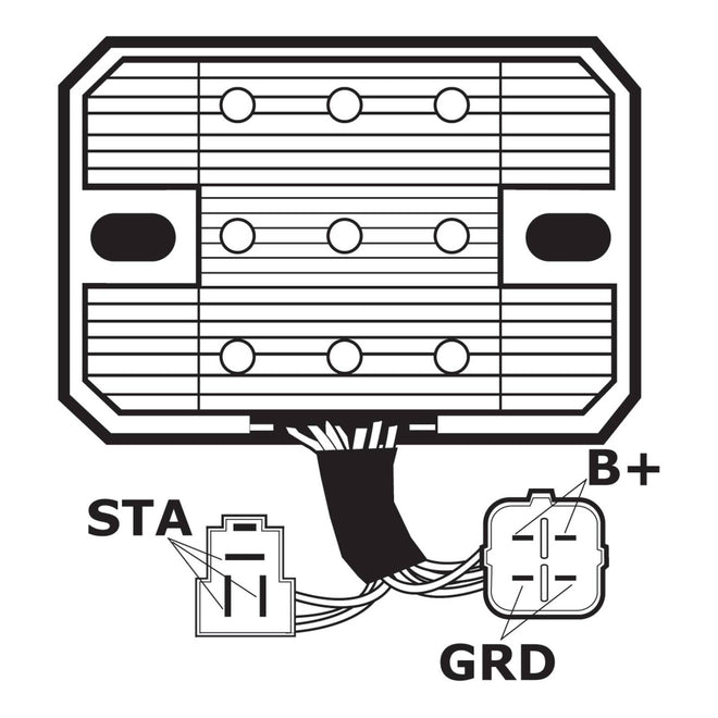 J&N Regulator Rectifier (230-58062)