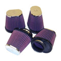 K&N Universal Air Filter F54mm x DB102/76mm DT76/51mm x H102mm (4-Pack)