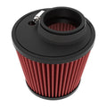 K&N Filter Universal - Chrome, 60mm Flange