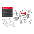 Leatt C-Frame C-Arm Aluminium - Forged Right (2XL)