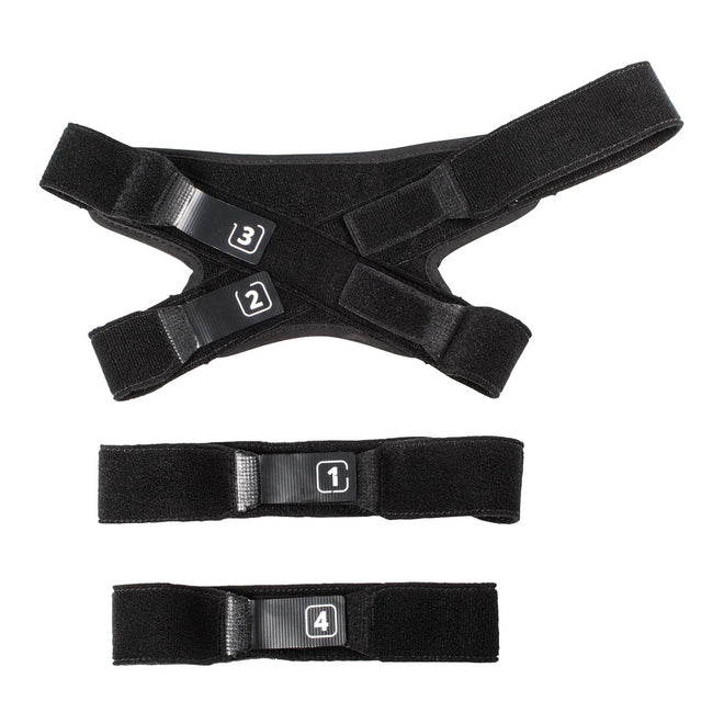 Leatt Strap Kit All C-Frame Carbon (Pair) (L/XL)