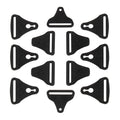 Leatt Buckle Kit C-Frame - Carbon Pair