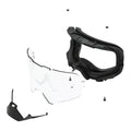 Leatt 6.5 Velocity Goggle Cryztal Iriz - White / Prisma 60%