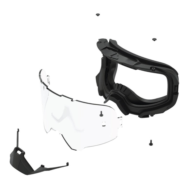 Leatt 6.5 Velocity Goggle - Flame / Clear 83%