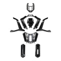 LS2 MX701 Explorer Air Vent Chin - Gloss Black
