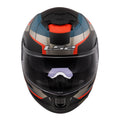 LS2 FF808 Stream II Road - Matte Black / Blue