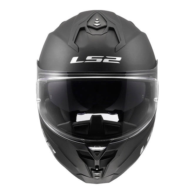 LS2 FF817 Challenger II Solid Helmet - Matte Black