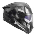 LS2 FF817 Challenger II Nitro Helmet - Black / Grey