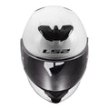 LS2 FF820 Rapid III Solid Helmet - Gloss White