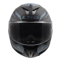 LS2 FF820 Rapid III Xtrem Helmet - Black / Blue Petrol
