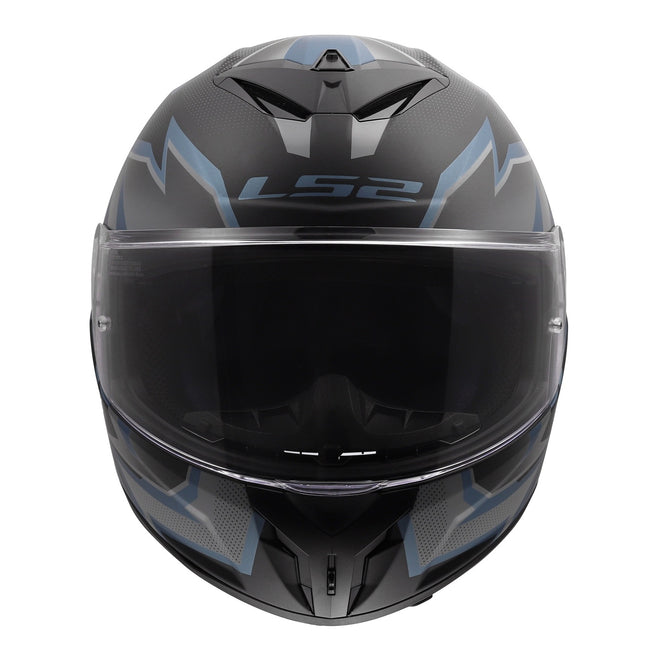 LS2 FF820 Rapid III Xtrem Helmet - Black / Blue Petrol