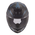 LS2 FF820 Rapid III Xtrem Helmet - Black / Blue Petrol