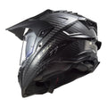 LS2 MX701 Explorer Carbon Solid - Gloss Carbon