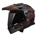 LS2 MX702 Pioneer II Crazy - Black / Grey / Red 06