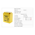 Motobatt Battery Quadflex AGM - MBTX14AU