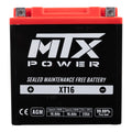 MTX POWER XT16 12V AGM BATTERY *4