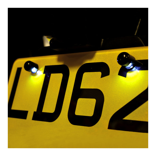 Oxford Halo Bolts LED Number Plate Light (Pair)