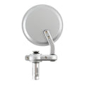 Oxford Bar End Mirrors - Silver (Pair)