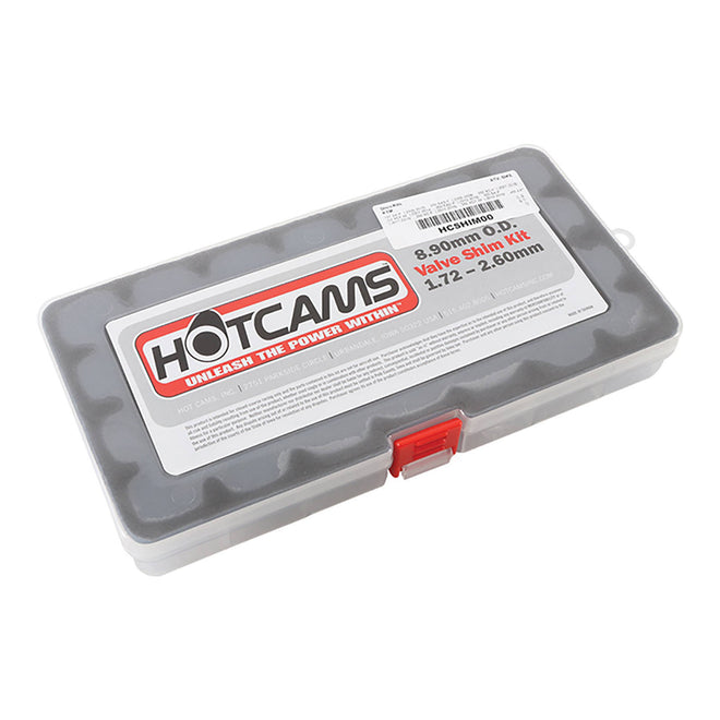 Hot Cams Shim Kit 8.90mm (1.72mm-2.60mm in .04mm - 3 each) 1 Box