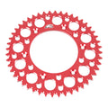 Renthal Sprocket Rear Red 48T Alloy 7075 T6 Grooved