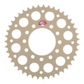 Renthal Sprocket Rear Silver 43T Alloy 7075 T6 Grooved Kawasaki